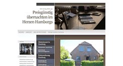 Desktop Screenshot of hh-schlafen.de