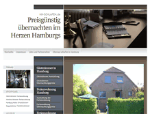Tablet Screenshot of hh-schlafen.de